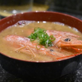 Sushi Murayama - Miso soup that came with the wagyu musubi - Sushi Bars Near Me - Honolulu, Hawaii Sushi Murayama - Miso soup that came with the wagyu musubi - Sushi Bars Near Me - Honolulu, Hawaii