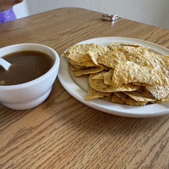 The Lady Tamales - Chips that come with the pozole - Mexican Near Me - Carson City, Nevada The Lady Tamales - Chips that come with the pozole - Mexican Near Me - Carson City, Nevada