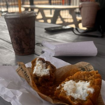Sip-N-Sea: Coffee + Açaí - Cream Cheese Pumpkin Muffin - Juice Bars & Smoothies Near Me - Encinitas, California Sip-N-Sea: Coffee + Açaí - Cream Cheese Pumpkin Muffin - Juice Bars & Smoothies Near Me - Encinitas, California