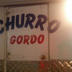 Churro Gordo - The sign