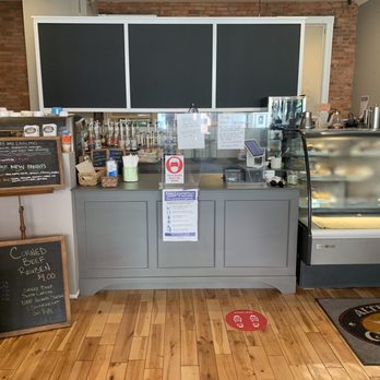 Alternative Grounds Caffe - Ordering area, entry - Cafes Near Me - Middleport, New York