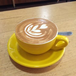 Black Circle - My first coffee there.