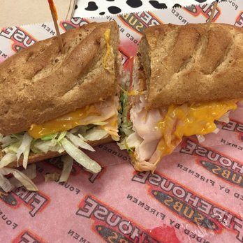 Firehouse Subs - a close up of a sub sandwich - Sandwiches Near Me - Rome, Georgia