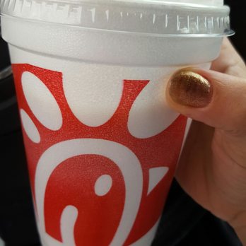 Chick-fil-A - Tried their limited time peach milkshake, wow! - Fast Food Near Me - Tacoma, Washington