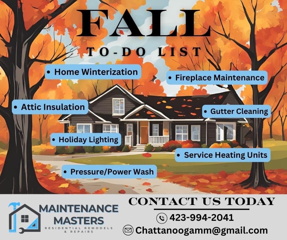 Slide of Maintenance Masters