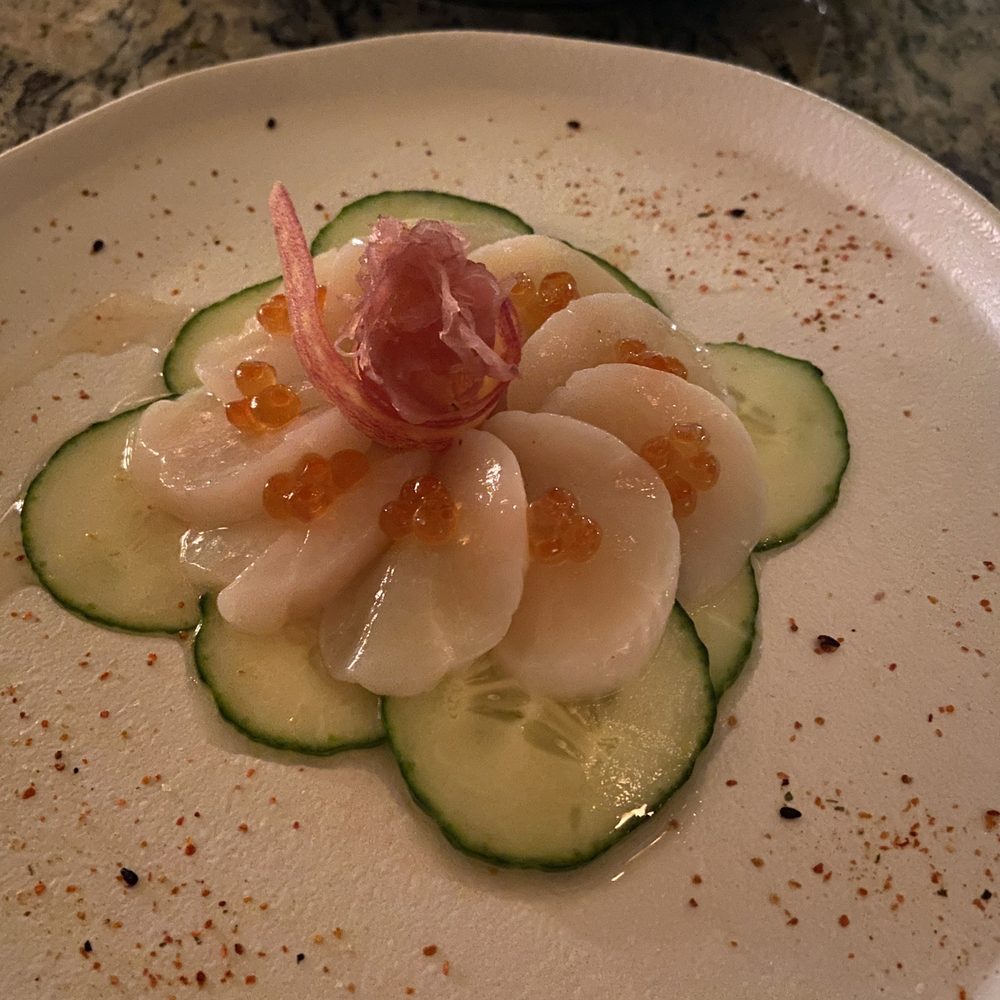 Sushi Hidden Fish - Scallop Sashimi - Japanese Near Me - Montreal, Quebec Sushi Hidden Fish - Scallop Sashimi - Japanese Near Me - Montreal, Quebec