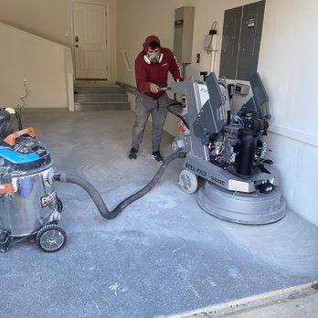 SHC Construction - a man using a floor polisher - General Contractors Near Me SHC Construction - a man using a floor polisher - General Contractors Near Me