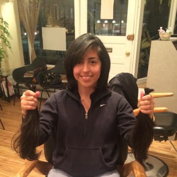 Studio Twelve Hair Designers - donated around 8inches of hair to Pantene Beautiful Lengths. Thank you Nelly! - Hair Salons Near Me - Hoboken, New Jersey Studio Twelve Hair Designers - donated around 8inches of hair to Pantene Beautiful Lengths. Thank you Nelly! - Hair Salons Near Me - Hoboken, New Jersey