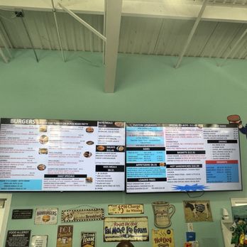 Burger Fresh - Menu board-check counter for daily specials - Burgers Near Me - Humble, Texas