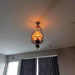 Bay Lighting and Design - Antique lamp installation