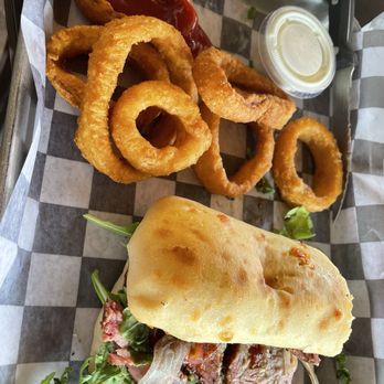 River's End - Tri Tri-tip sandwich - Pubs Near Me - Santa Clarita, California River's End - Tri Tri-tip sandwich - Pubs Near Me - Santa Clarita, California