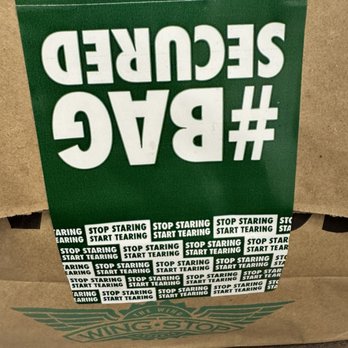 Wingstop - The takeout bag was sealed to preserve freshness and prevent tampering. - Chicken Wings Near Me - Virginia Beach, Virginia Wingstop - The takeout bag was sealed to preserve freshness and prevent tampering. - Chicken Wings Near Me - Virginia Beach, Virginia