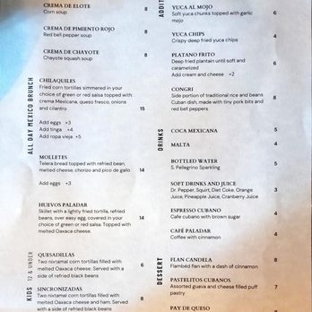 Paladar Fusion Mexico Cuba - Menu June 2024 - Cuban Near Me - San Antonio, Texas Paladar Fusion Mexico Cuba - Menu June 2024 - Cuban Near Me - San Antonio, Texas