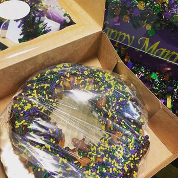 Bittersweet Confections - Chocolate King Cake - Bakeries Near Me - New Orleans, Louisiana Bittersweet Confections - Chocolate King Cake - Bakeries Near Me - New Orleans, Louisiana