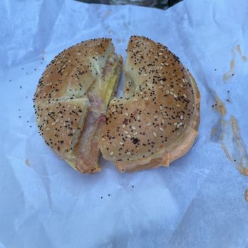 Salt City Coffee - Everything bagel breakfast sandwich with siracha mayo and bacon - Cafes Near Me - Syracuse, New York Salt City Coffee - Everything bagel breakfast sandwich with siracha mayo and bacon - Cafes Near Me - Syracuse, New York