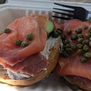 Photo of Krakatoa - San Diego, CA, United States. Lox bagel