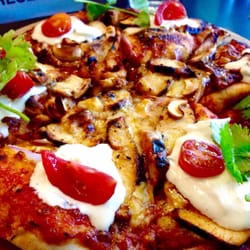 Boatshed Cafe - Tandoori Chicken Pizza at the Boatshed Cafe