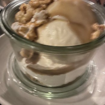 Scales - Butternut scotch with vanilLa ice cream. Popcorn on top. Amazing. - Seafood Near Me - Portland, Maine