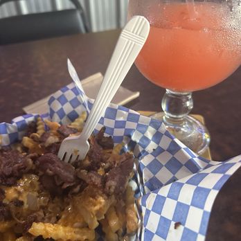 Schooners Burgers N Beer - Pastrami fries and a Sex on the Beach - Sports Bars Near Me - Colton, California Schooners Burgers N Beer - Pastrami fries and a Sex on the Beach - Sports Bars Near Me - Colton, California