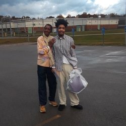 CDC Transportation - I also provide Transportation to families who want to visit their loved ones in a correctional facility. Her son finally came home this day.
