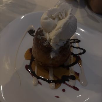 Tequila Bistro - Bread pudding with ice cream - Mediterranean Near Me - Elizabeth, New Jersey