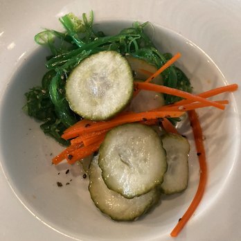 Wa Izakaya - SGV - cold cucumber, seaweed and burdock root salad is a good palate cleanser with all the fried and grilled items. - Sushi Bars Near Me - San Gabriel, California
