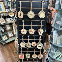 Wooden Xmas ornaments