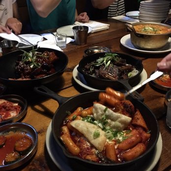 Ohn Korean Eatery - Cheese tteokbokki - spicy rice cakes! Yummy but a lot! Need to share! - Korean Near Me - Houston, Texas