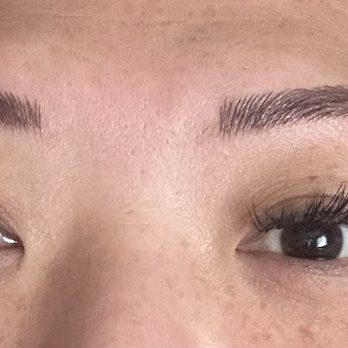 Peony Brows - The next day - Permanent Makeup Near Me - Bayside, New York Peony Brows - The next day - Permanent Makeup Near Me - Bayside, New York