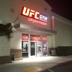 UFC GYM Folsom - Entrance doors at 05:17 I'm ready for a my first fight fit class.