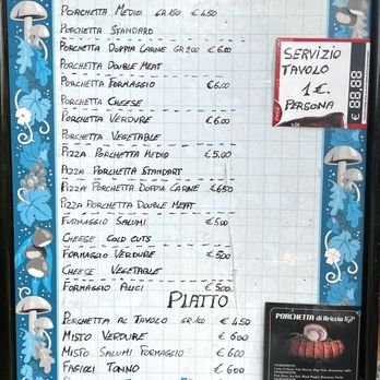 Er Buchetto - Menu - Sandwiches Near Me - Rome, RM Er Buchetto - Menu - Sandwiches Near Me - Rome, RM