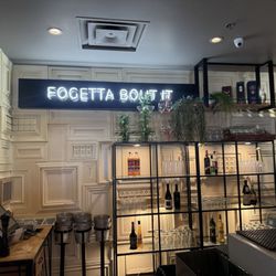 Bar area
