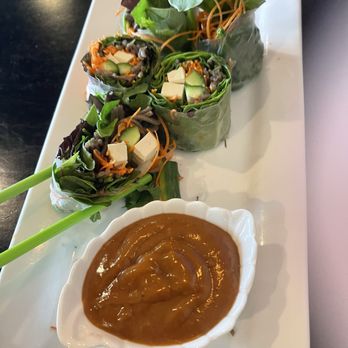 Thai Fusion Bistro - Second pan sauce for remaining fresh roll. - Thai Near Me - West Hills, California Thai Fusion Bistro - Second pan sauce for remaining fresh roll. - Thai Near Me - West Hills, California