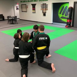 Fusion Martial Arts - Leaders giving pep talk before an important testing day!