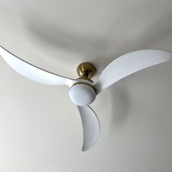 Woo's Electrical & Appliance - Ceiling fan ordered from Home Depot, and installed by Woo's electrical.