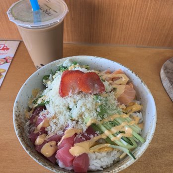 Manna Asian Cuisine - Build your own poke bowl - Bubble Tea Near Me - Salisbury, Maryland