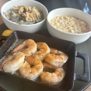 Volstead Proper - Lemon Garlic Shrimp Greenbean and corn caserole. - Southern Near Me - Conway, Arkansas Volstead Proper - Lemon Garlic Shrimp Greenbean and corn caserole. - Southern Near Me - Conway, Arkansas