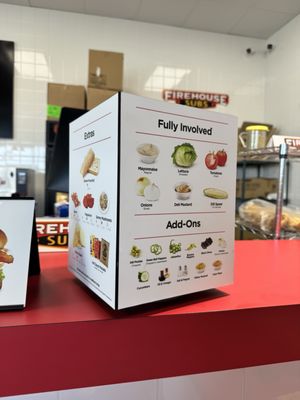 Menu photo 2 Firehouse Subs Haymarket, VA