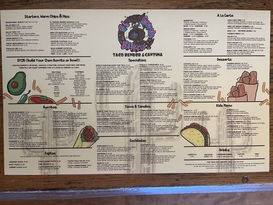Menu photo 5 El Gordo Burro DuBois, PA Menu photo 5 El Gordo Burro DuBois, PA