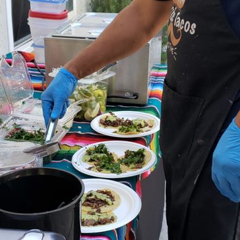 Tacos El Gabacho - Our cook even went the extra mile and helped make plates for my guests who were going to be late! - Caterers Near Me Tacos El Gabacho - Our cook even went the extra mile and helped make plates for my guests who were going to be late! - Caterers Near Me