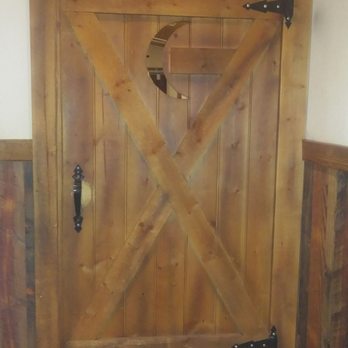 Egg Works - Barn decor- throughout the restaurant, on the other side is the sign that states "Outhouse" - American Near Me - Las Vegas, Nevada Egg Works - Barn decor- throughout the restaurant, on the other side is the sign that states "Outhouse" - American Near Me - Las Vegas, Nevada