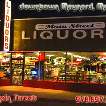 Main Street Liquors - the front of a liquor store - Beer, Wine & Spirits Near Me - Maynard, Massachusetts Main Street Liquors - the front of a liquor store - Beer, Wine & Spirits Near Me - Maynard, Massachusetts