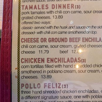 Cenas Kitchen - Enchilada prices - Mexican Near Me - Tomball, Texas