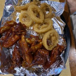The Haystack - Wings and onion rings