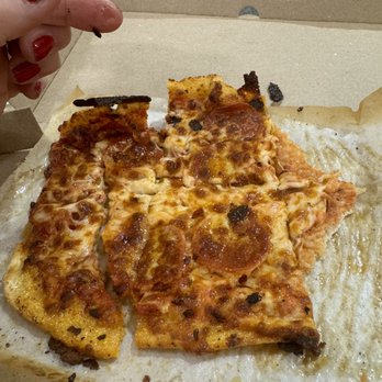 Slim & Husky’s - Disgusting so called pizza. - Pizza Near Me - Nashville, Tennessee