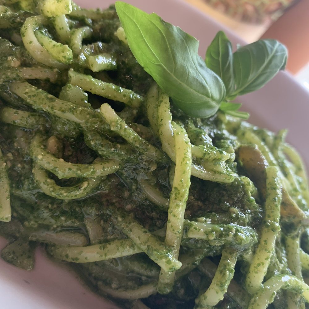 Dau Tinola - Best pesto pasta ever, seriously - Seafood Near Me - Corniglia, SP Dau Tinola - Best pesto pasta ever, seriously - Seafood Near Me - Corniglia, SP