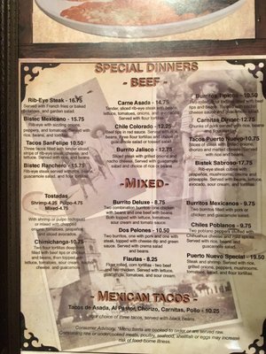 Menu photo 5 Puerto Nuevo Toccoa, GA Menu photo 5 Puerto Nuevo Toccoa, GA