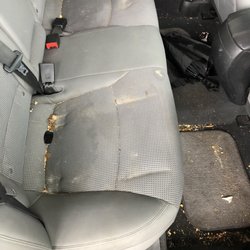 Before the interior vacuum