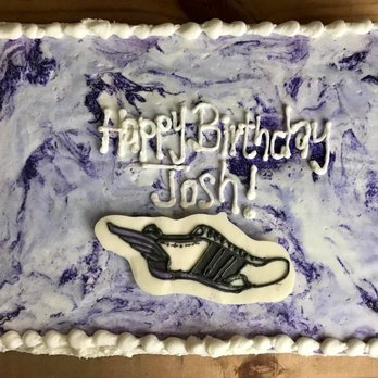 Wilma's Cakes - a purple and white birthday cake - Bakeries Near Me - Arcadia, Wisconsin Wilma's Cakes - a purple and white birthday cake - Bakeries Near Me - Arcadia, Wisconsin