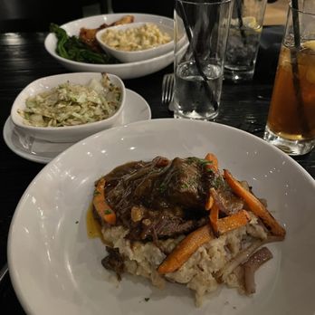 Park 82 - Short Rib smothered cabbage and Georgia Fried Chicken after dinner drink Lemon Drop martini - American Near Me - Atlanta, Georgia Park 82 - Short Rib smothered cabbage and Georgia Fried Chicken after dinner drink Lemon Drop martini - American Near Me - Atlanta, Georgia